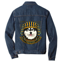 Alaskan Malamute Egyptian Pharaoh Historian Archaeologist 79 Men Denim Jacket | Artistshot