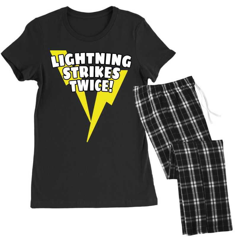 Lightning Strikes Twice Friend Women's Pajamas Set by OrvilleBudiao | Artistshot