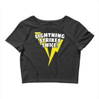 Lightning Strikes Twice Friend Crop Top | Artistshot