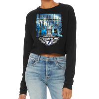 Lightning Strikes Twice Cropped Sweater | Artistshot