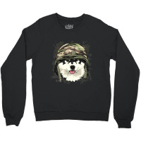 Alaskan Malamute Soldier Veteran Dogarmy Dog Lover 622 Crewneck Sweatshirt | Artistshot