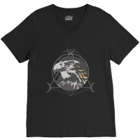 Eagle Sacred Geometry (2) V-neck Tee | Artistshot