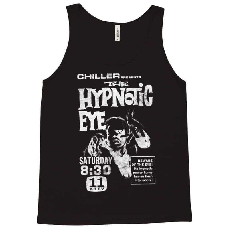 Hypnotic Eye Vintage 70s Horror Aesthetic Tank Top by TerriBeverly | Artistshot