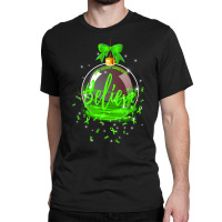 Lyme Disease Awareness - Believe Ornament Christmas Classic T-shirt | Artistshot