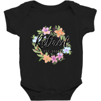 Floral Retired Est. 2022 Womens Retirement Baby Bodysuit | Artistshot