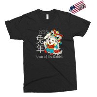 Happy Chinese New Year 2023 Year Of The Rabbit Dragon Suit Exclusive T-shirt | Artistshot