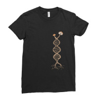 Pick Mushrooms Is In My Dna Shroom Mycology Fungi Foraging Ladies Fitted T-shirt | Artistshot