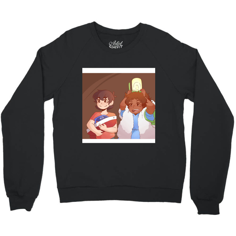 Klance - Ponyo (lamp) Chiffon Top Crewneck Sweatshirt by AYESHAJOHNSON | Artistshot