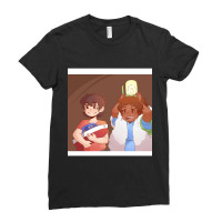 Klance - Ponyo (lamp) Chiffon Top Ladies Fitted T-shirt | Artistshot