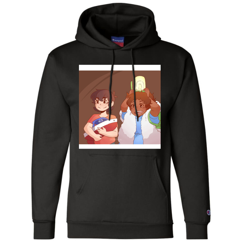 Klance - Ponyo (lamp) Chiffon Top Champion Hoodie by AYESHAJOHNSON | Artistshot