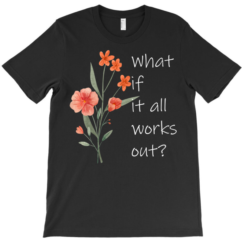 Womens What If It All Works Out V-neck T-Shirt by Min05 | Artistshot