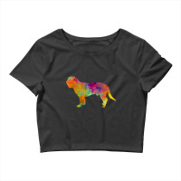 Hanoverian Scenthound In Watercolor Crop Top | Artistshot