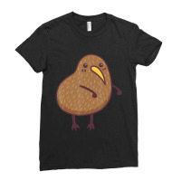 Funny Kiwi Bird Flossing Floss Dance Pose Cute Ladies Fitted T-shirt | Artistshot