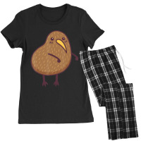 Funny Kiwi Bird Flossing Floss Dance Pose Cute Women's Pajamas Set | Artistshot