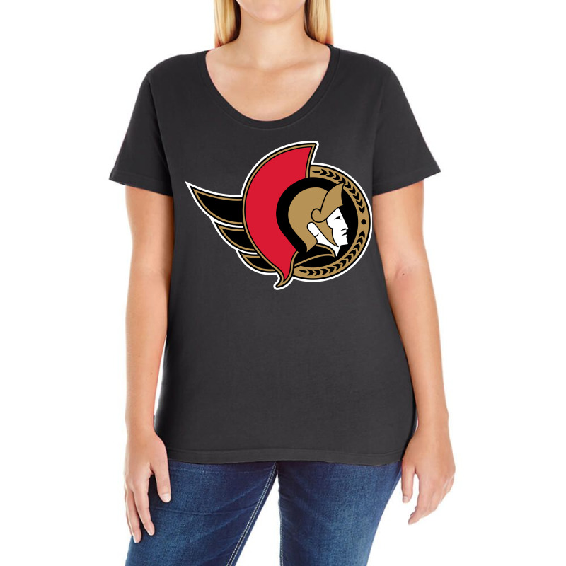 New-ottawa-senators Ladies Curvy T-Shirt by sweetshop | Artistshot