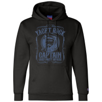 Yacht Rock Captain Pontoon Boat Party Music Boating Champion Hoodie | Artistshot