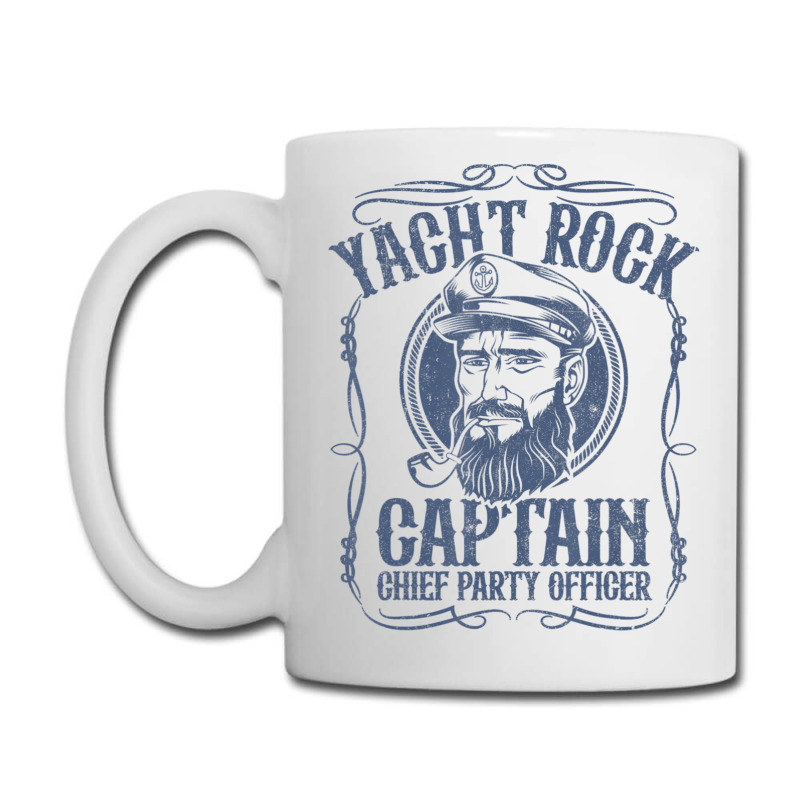 Yacht Rock Captain Pontoon Boat Party Music Boating Coffee Mug | Artistshot