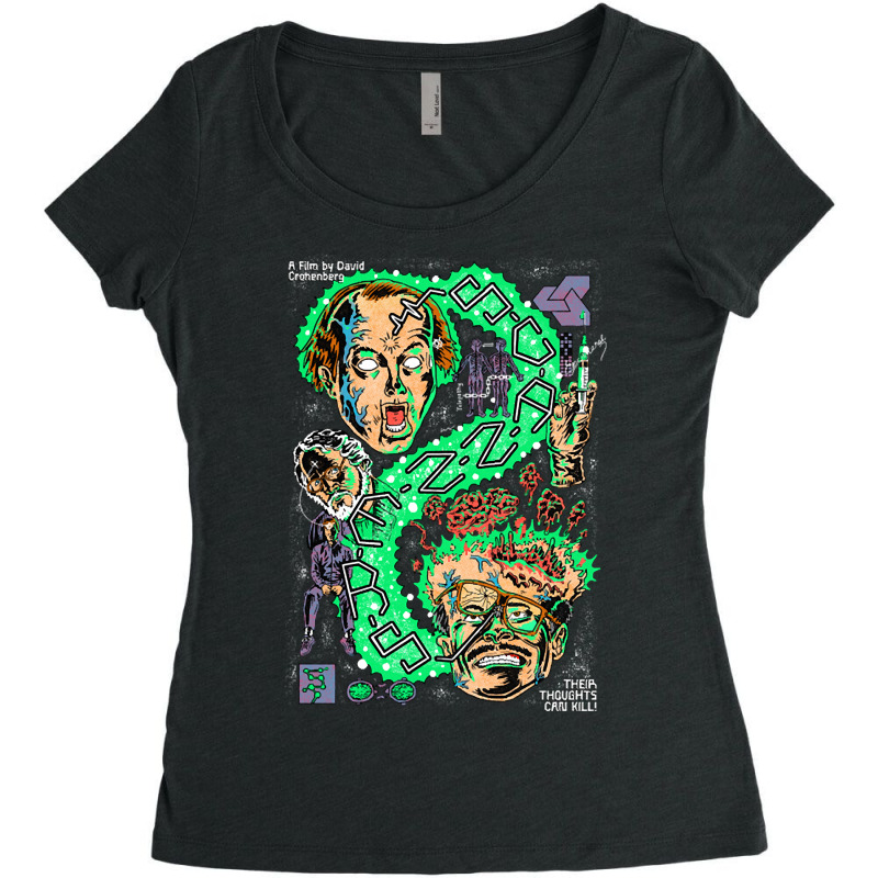 Scanners Women's Triblend Scoop T-shirt by Box Bingham | Artistshot