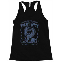 Yacht Rock Captain Pontoon Boat Party Music Boating Racerback Tank | Artistshot