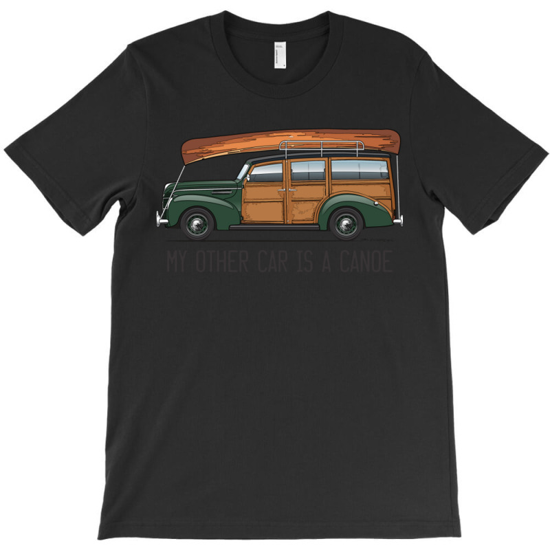 Canoe Wagon Dartmouth Green T-shirt | Artistshot