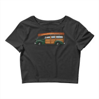 Canoe Wagon Dartmouth Green Crop Top | Artistshot