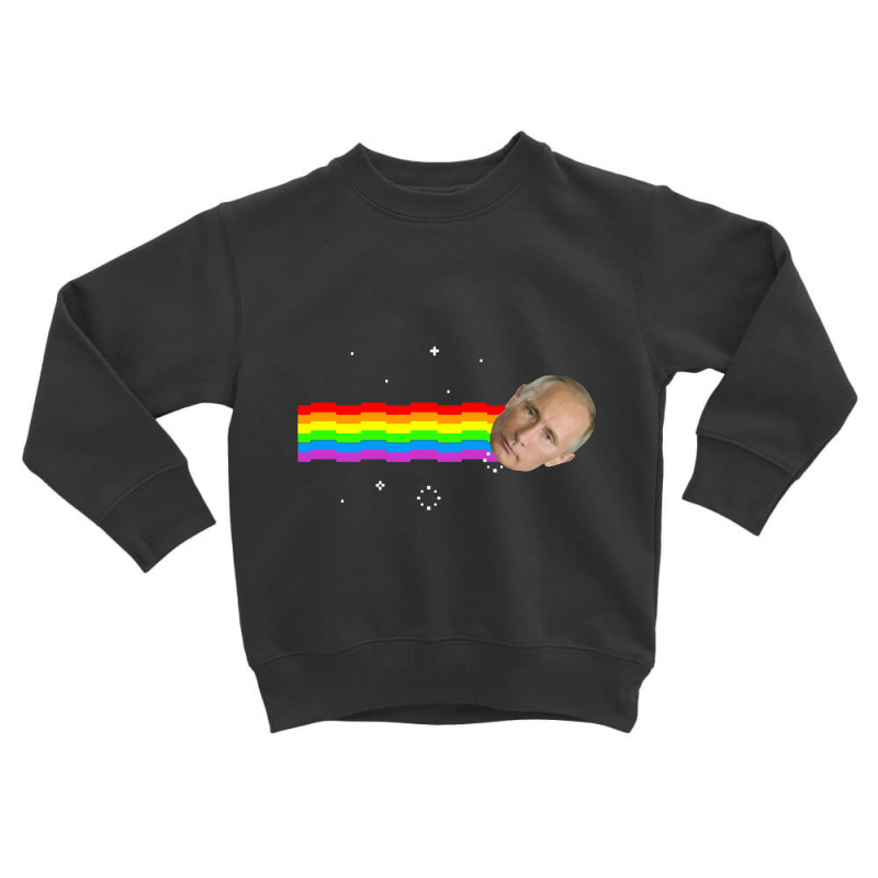 Vladimir Putin Nyan Cat  Vladimir Putin Toddler Sweatshirt by dominobabuk | Artistshot