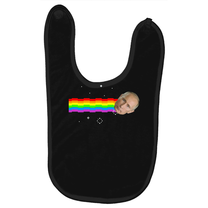 Vladimir Putin Nyan Cat  Vladimir Putin Baby Bibs by dominobabuk | Artistshot