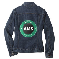 Amsterdam Gift Ladies Denim Jacket | Artistshot