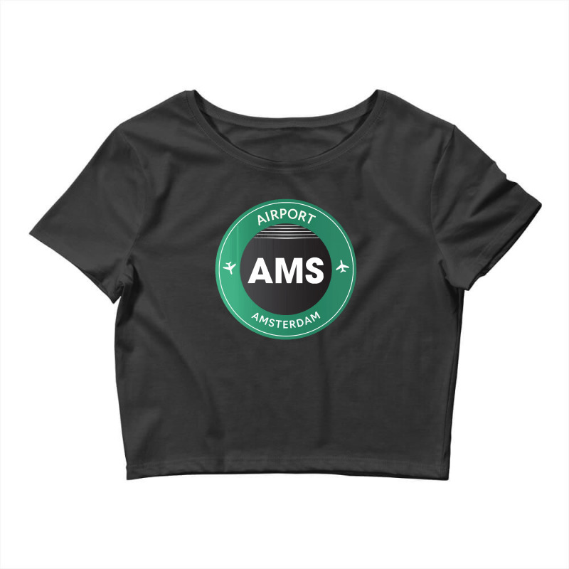 Amsterdam Gift Crop Top by MelindaBouwman | Artistshot