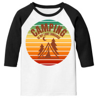 Camping Is My Love Language Youth 3/4 Sleeve | Artistshot