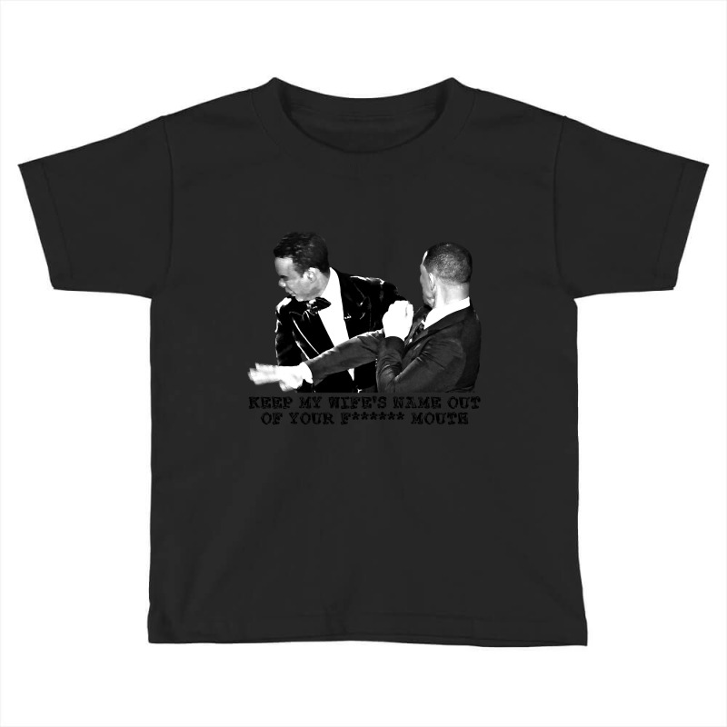 Will Smith Slap Toddler T-shirt by oatesorlandoi9eepf | Artistshot