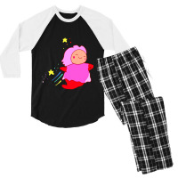 Anime Fish Girl  Classic Men's 3/4 Sleeve Pajama Set | Artistshot