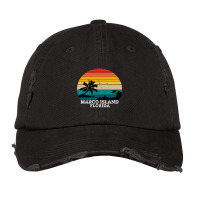 Marco Island Florida Beaches Vintage Cap | Artistshot