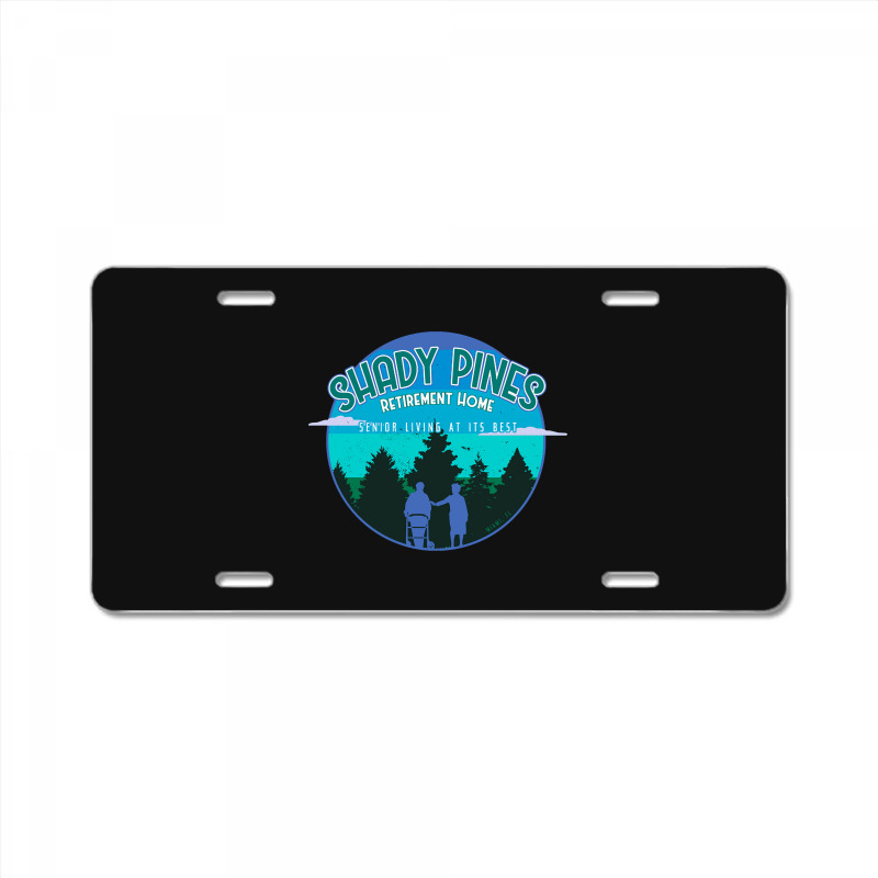 Shady Pines Retirement Home In Miami, Florida License Plate | Artistshot