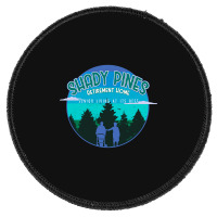 Shady Pines Retirement Home In Miami, Florida Round Patch | Artistshot