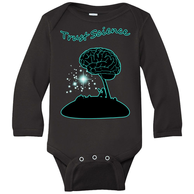 Trust In Science Long Sleeve Baby Bodysuit | Artistshot