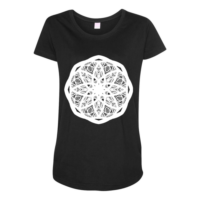 Mandala Magic Circle 07 Maternity Scoop Neck T-shirt by lykhongduong9enev3 | Artistshot