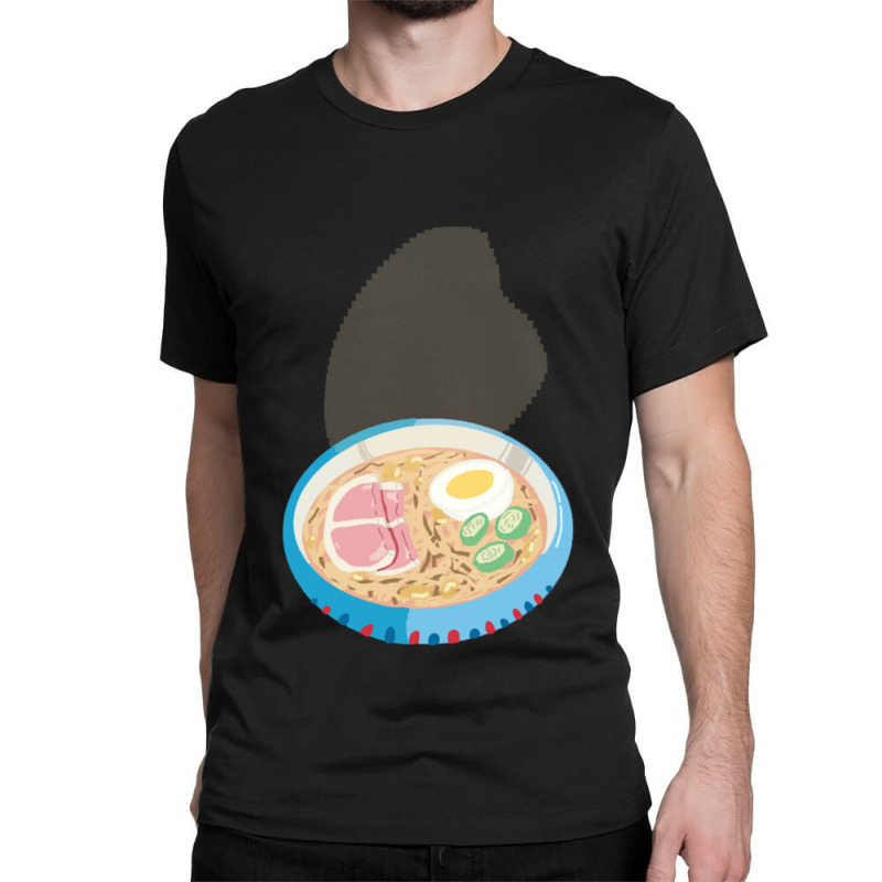 Ponyo Ramen  Classic Classic T-shirt by AYESHAJOHNSON | Artistshot