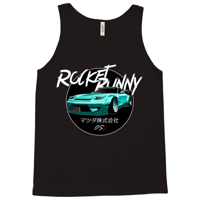 Jdm Rx 7 Black Sun Edition Tank Top | Artistshot