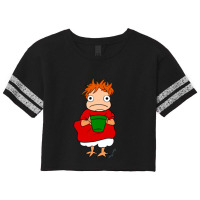 Ponyo With Their Bucket Long Scorecard Crop Tee | Artistshot