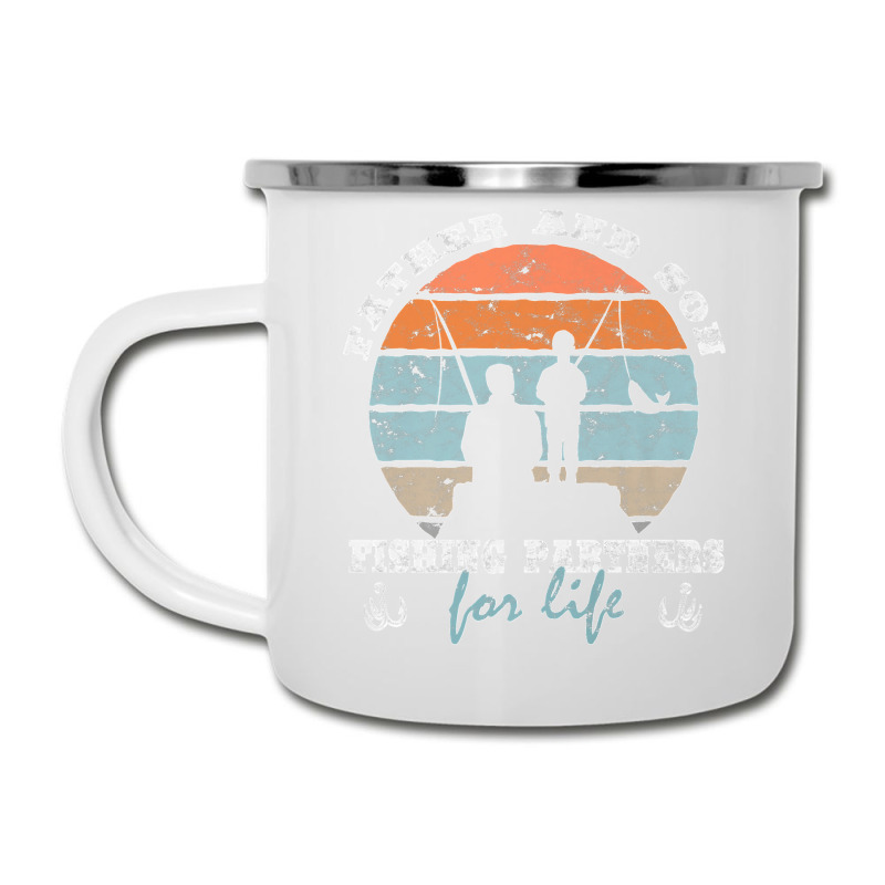 Father And Son Fishing Partners For Life Dad Son Fishing Premium Camper Cup | Artistshot