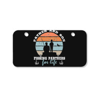 Father And Son Fishing Partners For Life Dad Son Fishing Premium Bicycle License Plate | Artistshot