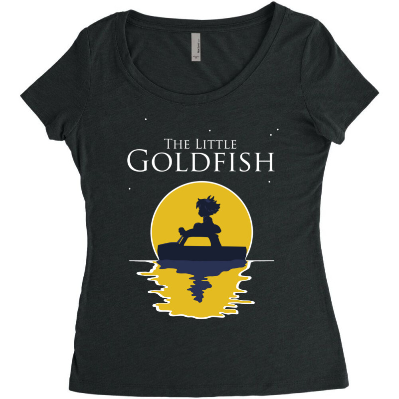 The Little Goldfish Essential Women's Triblend Scoop T-shirt by AYESHAJOHNSON | Artistshot