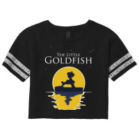 The Little Goldfish Essential Scorecard Crop Tee | Artistshot