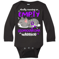 Mostly Running On Empty Leiomyosarcoma Warrior-rhkcd Long Sleeve Baby Bodysuit | Artistshot