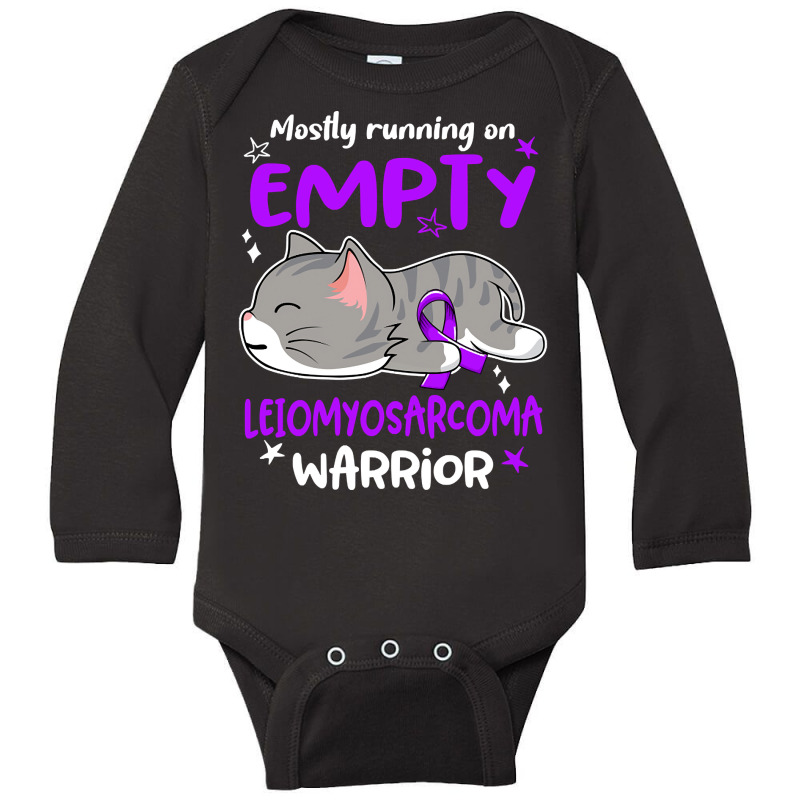 Mostly Running On Empty Leiomyosarcoma Warrior-rhkcd Long Sleeve Baby Bodysuit by lykhongduong9enev3 | Artistshot