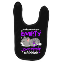 Mostly Running On Empty Leiomyosarcoma Warrior-rhkcd Baby Bibs | Artistshot