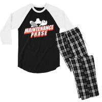 Maintenance Phase Love Men's 3/4 Sleeve Pajama Set | Artistshot