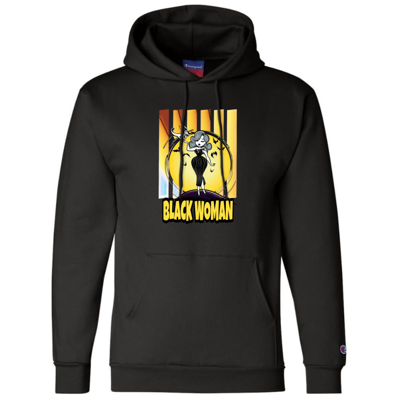 Black Woman Champion Hoodie by TonyTester | Artistshot