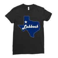 Lubbock Texas Lone Star State Ladies Fitted T-shirt | Artistshot